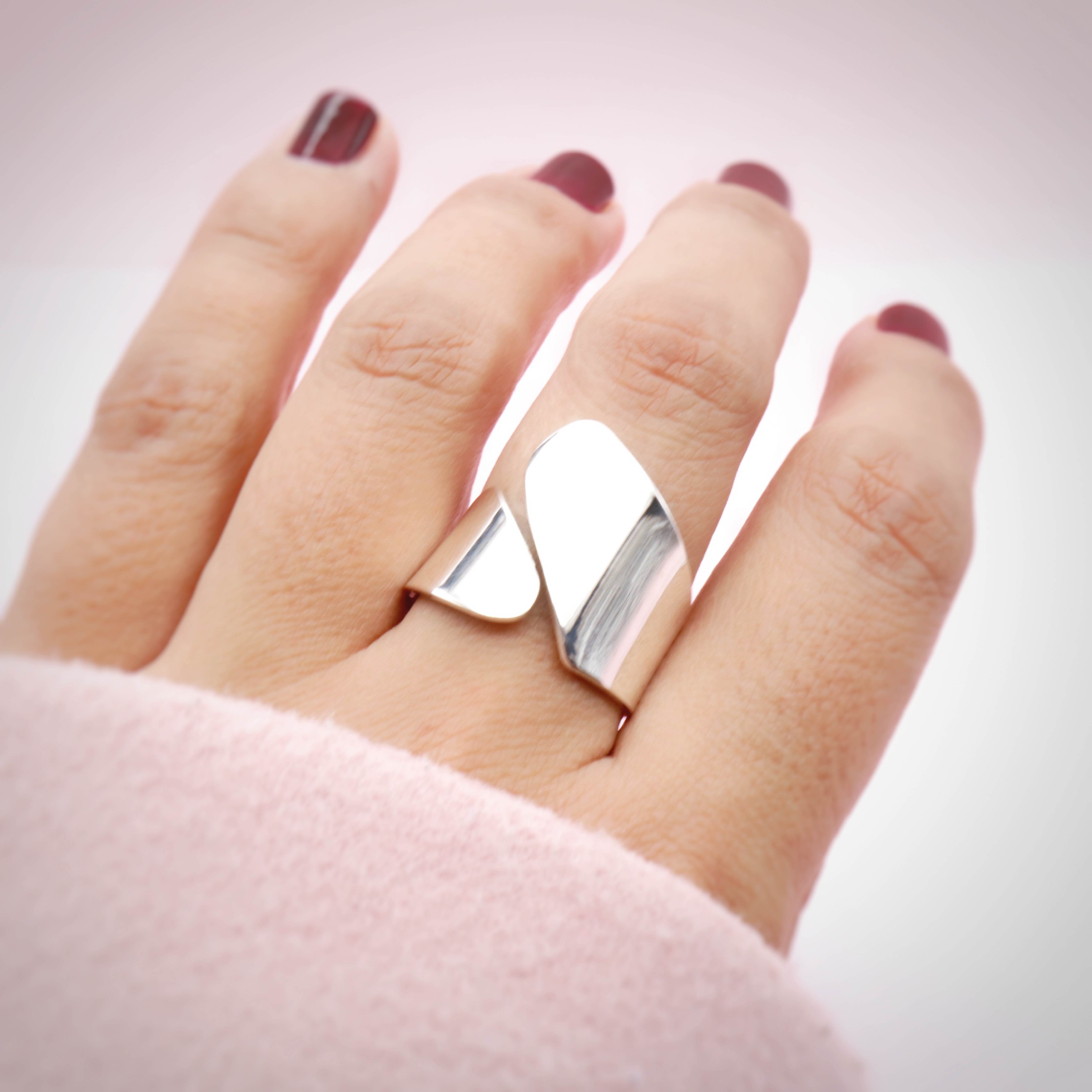 Anillo Unión De Plata