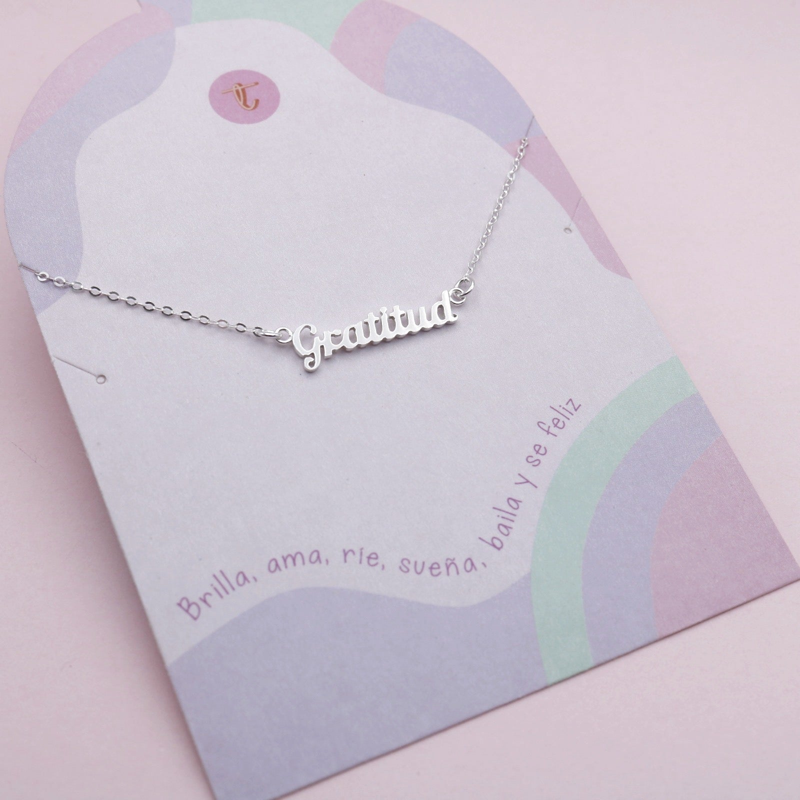 Collar en Plata Gratitud