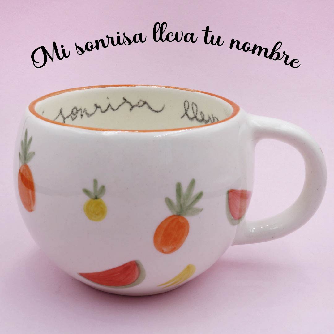MUG COLOMBIA "Mi sonrisa lleva tu nombre"