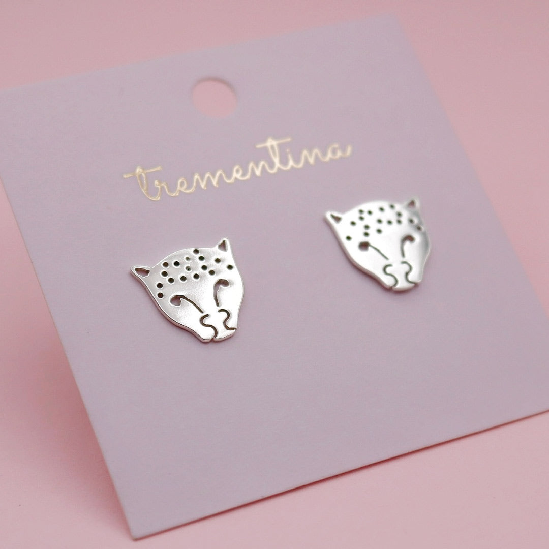 Topos en Plata Leopardo Encanto de Sirena