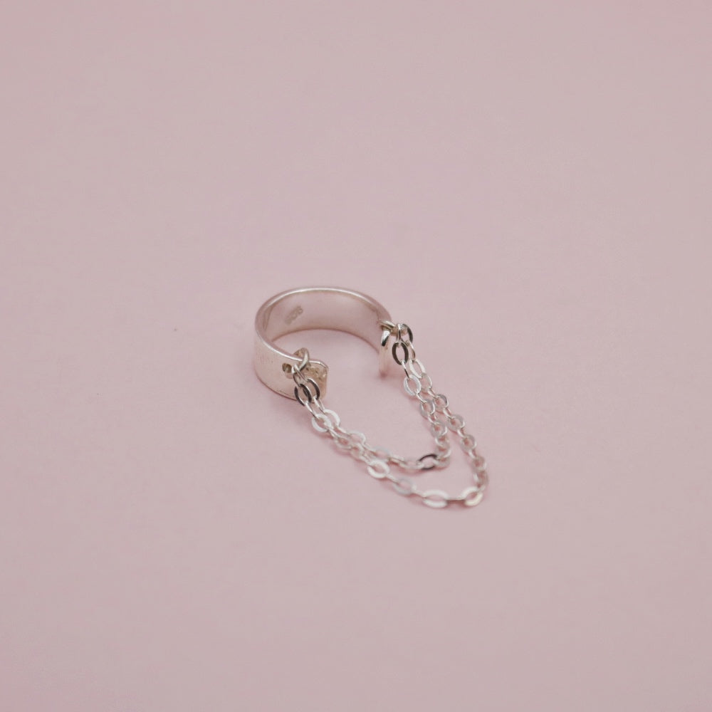 Earcuff Doble Cadena